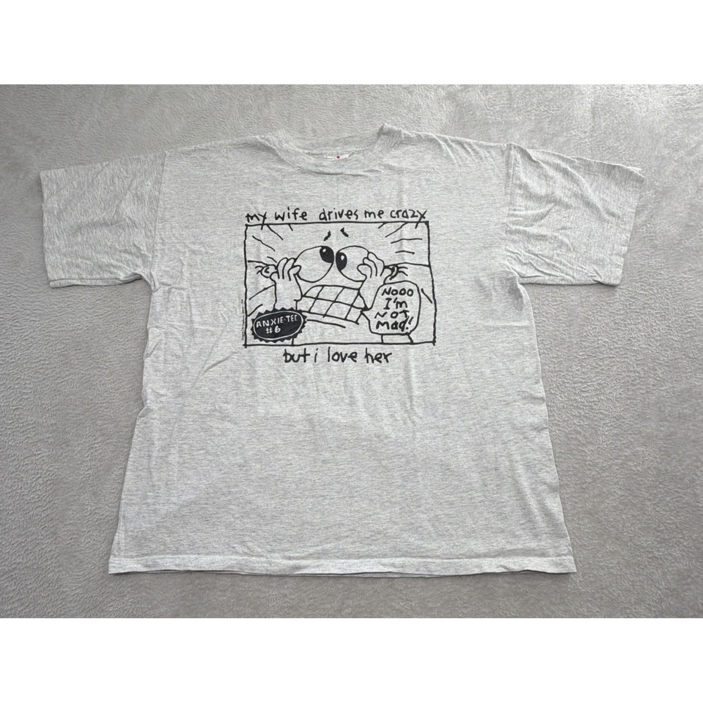 Vintage H.L. Miller USA Made Funny Dad T-Shirt Size Large 100%Pre Shrunk Cotton